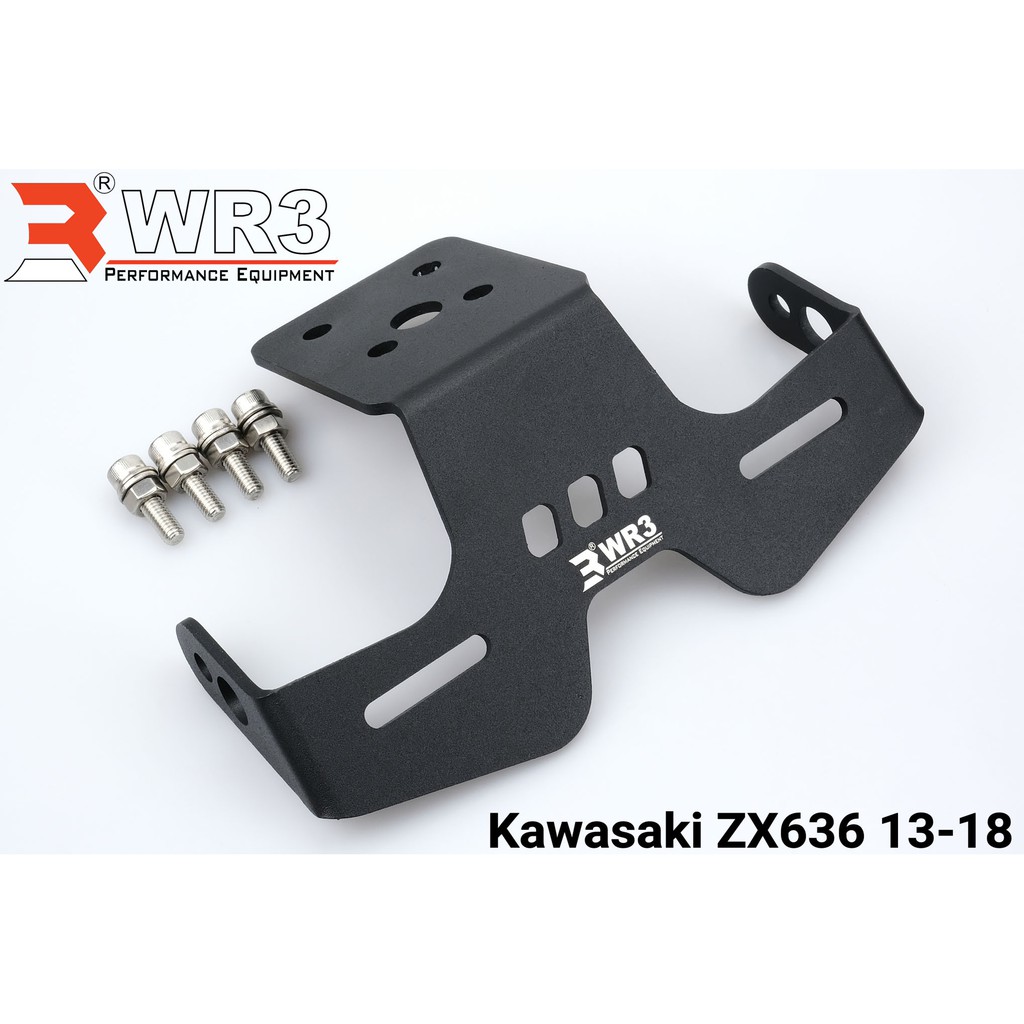 Khung Đỡ Biển Số Xe Kawasaki Zx6r / Zx636 2013-2018 Wr3 Chất Lượng Cao Giá Đỡ