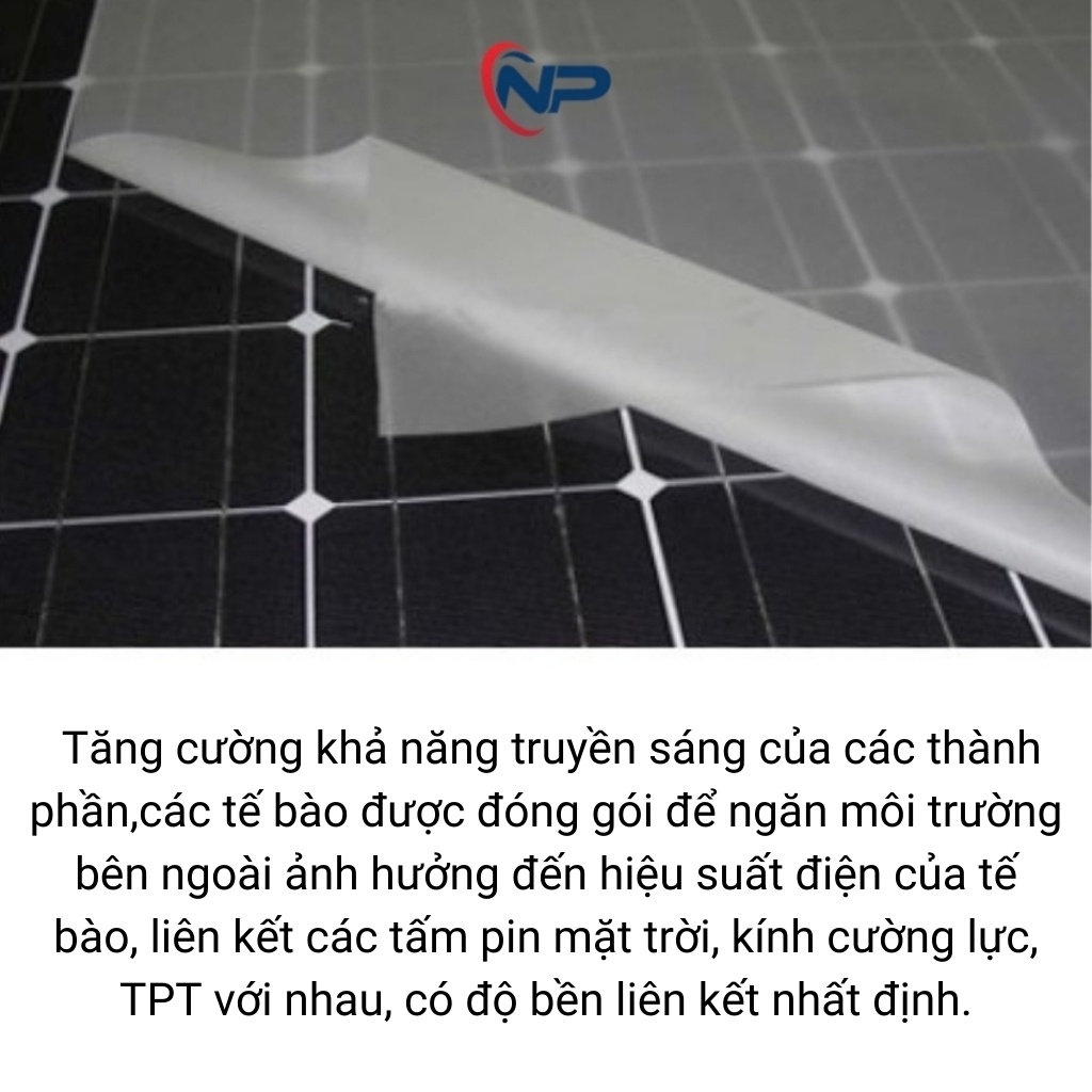 Tấm pin năng lượng mặt trời Poly đa tinh thể công suất 6V/30W dùng cho đèn năng lượng mặt trời 300W