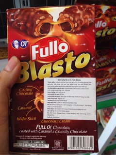 Bánh xốp socola Blasto Indonesia