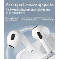 Tai Nghe Bluetooth Pro 6S Tai Nghe Không Dây Tai Nghe Âm Thanh Nổi Bass Heaset Hộp Tai Nghe Điều Khiển Cảm Ứng