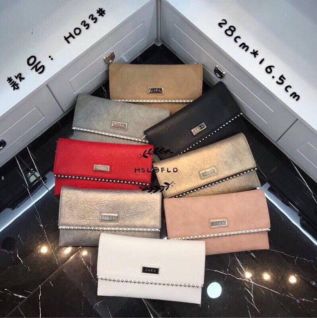 Ví cầm tay nữ zara