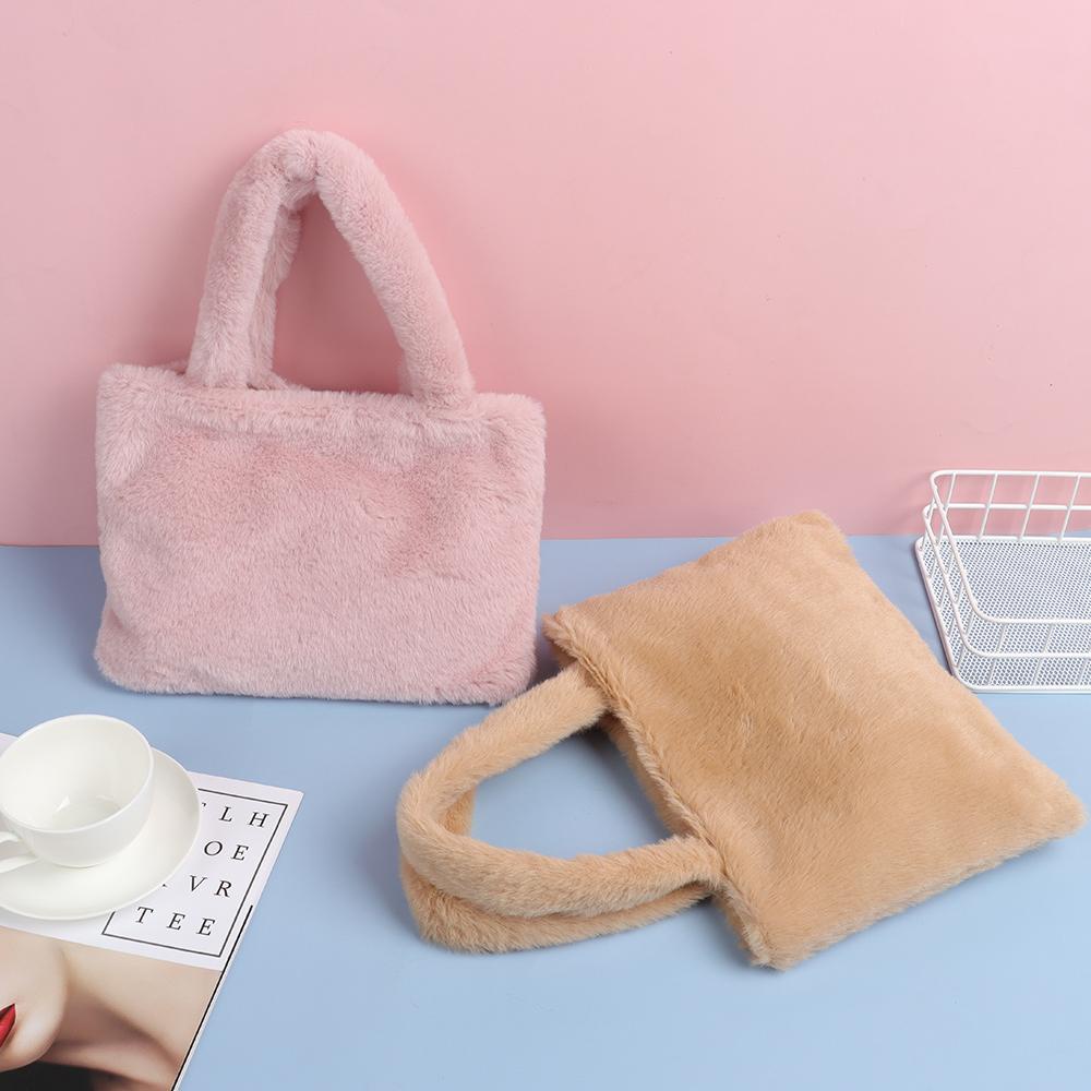 Túi Xách Nữ Đeo Vai Giả Lông Thú Thời Trang