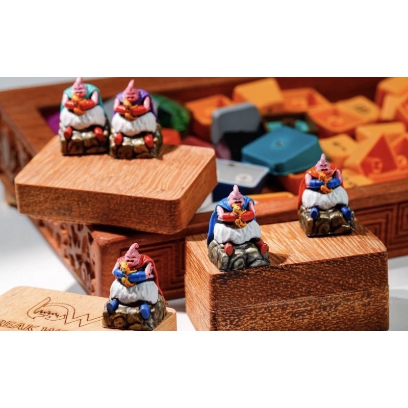 Nút bàn phím cơ Ma bư.Keycap Artisan.Keycap resin