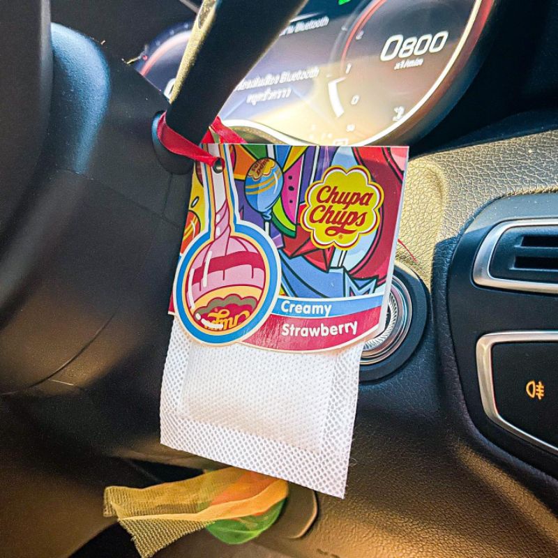 Túi thơm mùi ngọt ngào từ kẹo Chupa Chups mùi trái cây tươi mát thư giãn 9g - Thái Lan