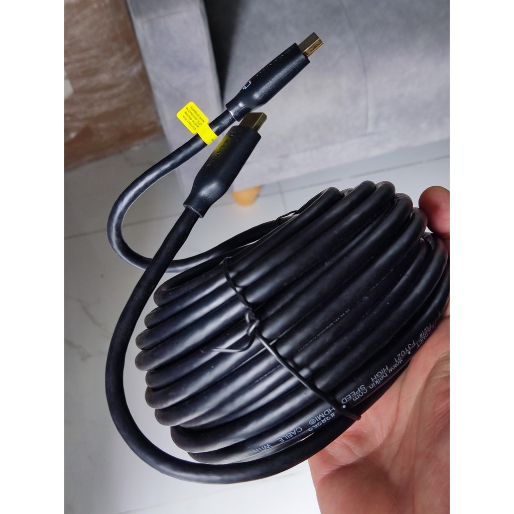 Dây Cáp HDMI Belkin F3Y021bt15M 4K/3D/Full HD 1080p & Ethernet 10.2Gbps  - Hàng Chính Hãng