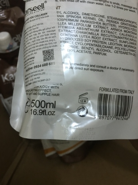 ✅[ KARSEELL ] Ủ TÓC COLLAGEN - KEM Ủ TÓC PHỤC HỒI COLLAGEN KARSEELL 500ML CHÍNH HÃNG | BigBuy360 - bigbuy360.vn