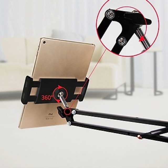 Giá Đỡ Điện Thoại, Máy Tính Bảng Kẹp Bàn