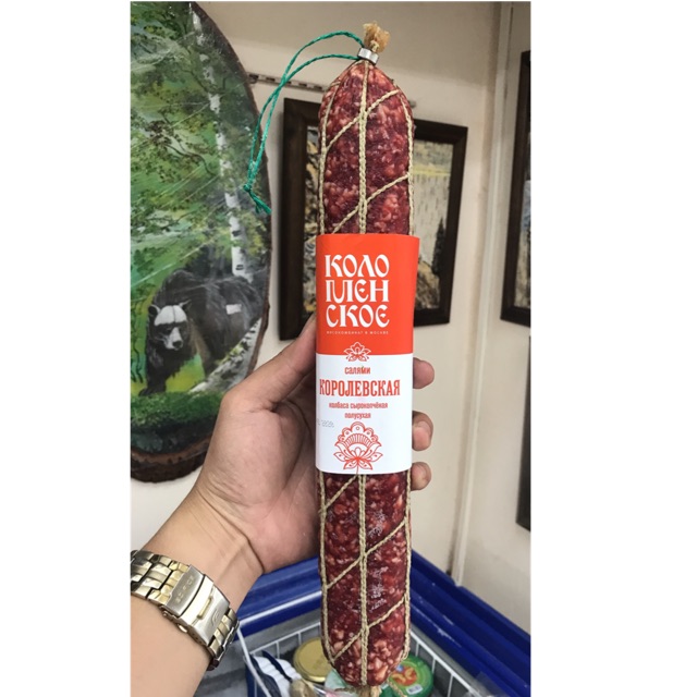 Salami hun khói Nga - Salami cây KOLO nội địa Nga