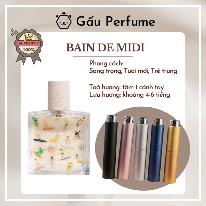 Mẫu thử Bain de Midi 10ML chính hãng