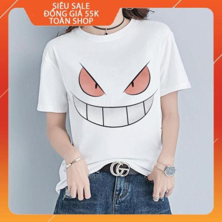 [GIẢM SẬP SÀN][SIÊU SALE][ĐỒNG GIÁ 65K TOÀN SHOP] Áo thun nam nữ in đôi mắt pokemon, đôi mắt anime, áo thun pokemon