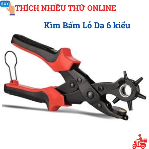 Kìm Bấm Lỗ Da loại tốt, Kìm bấm Lỗ Dây Nịt, Bấm Dây Da Đồng Hồ,Thắt Lưng, Giày Dép, Bìa Cứng...