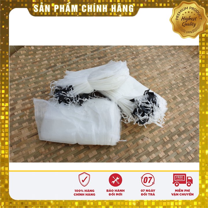 ] 10 Túi Vải Lưới Bọc Trái Cây Siêu Bền - Chống Ruồi, Chim, Côn Trùng Hút Chích - Chịu Nắng Mưa Quanh Năm ><