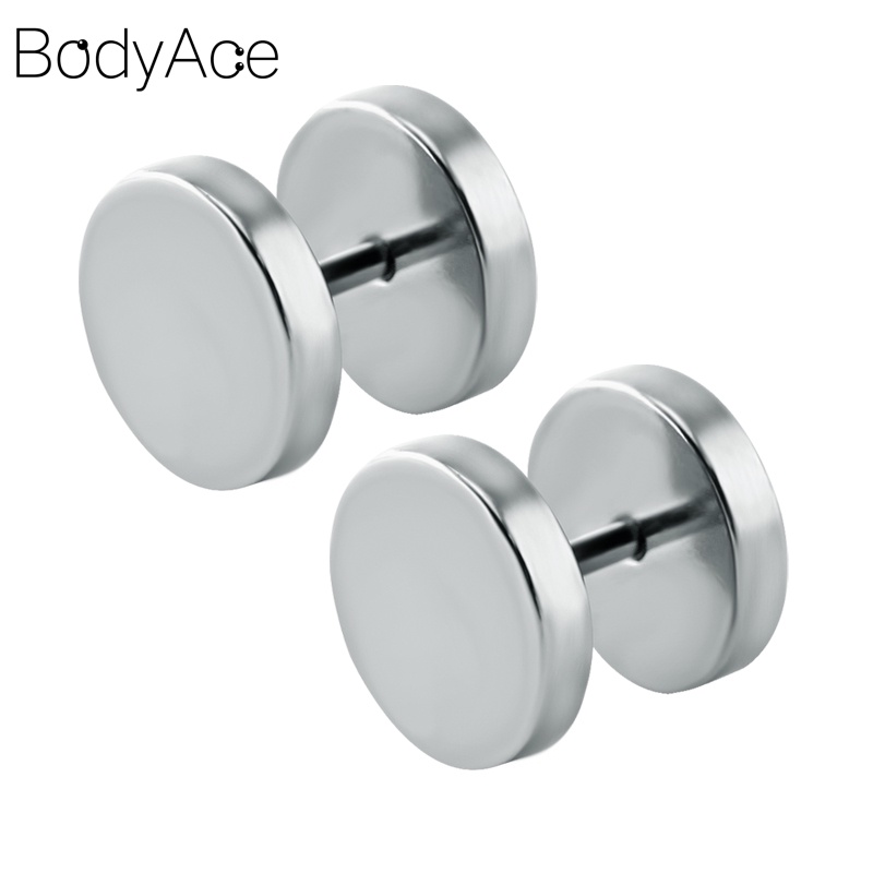 Khuyên Tai Dạng Nút Tròn 3~14mm Mới