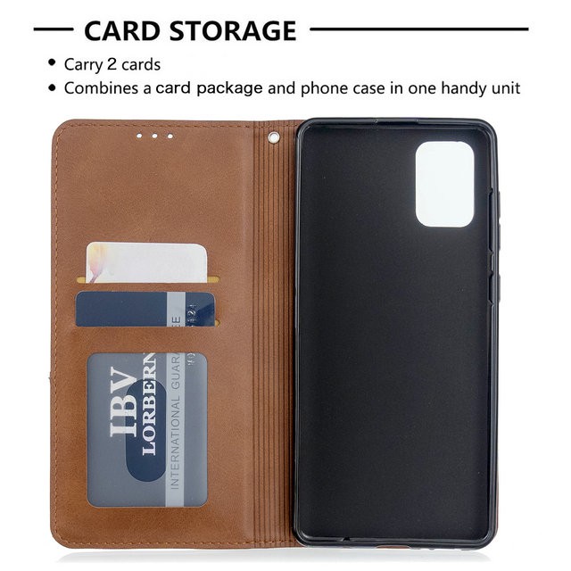 Bao da điện thoại sang trọng cho SS Samsung Galaxy A71 A51 A31 A21S A11 M11