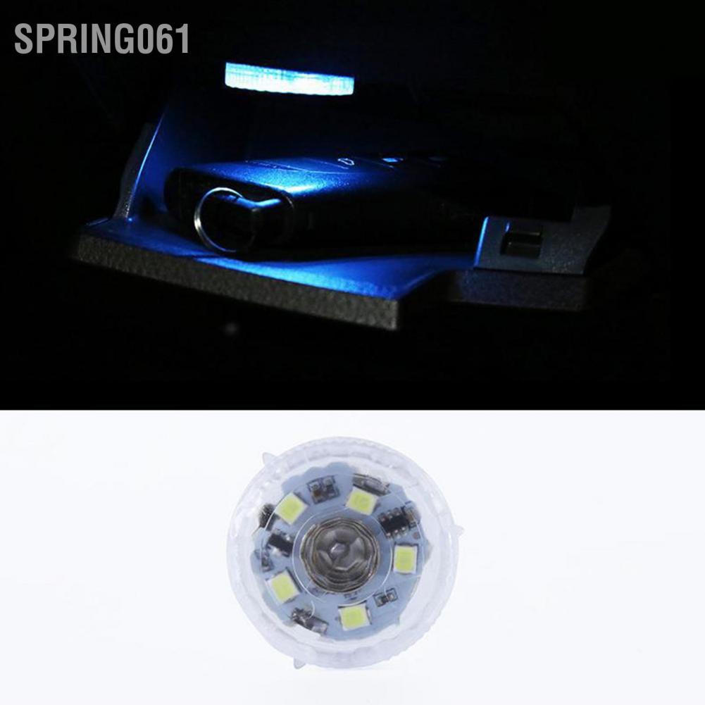 Spring061 1 Pair Car Interior Atmosphere Lights LED Touch Decorative Lamp for Automobile