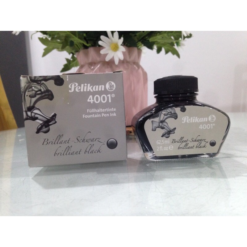 Mực đen Pelikan 4001 chính hãng Đức, dung tích 62,5ml