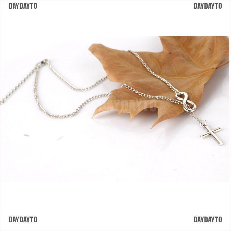 Vòng cổ Mạ Bạc Phối Mặt Hình Thánh Giá Thời Trang