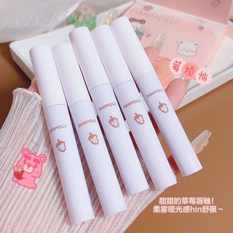 Sét son kem Thỏ trắng Danmolu 5 cây