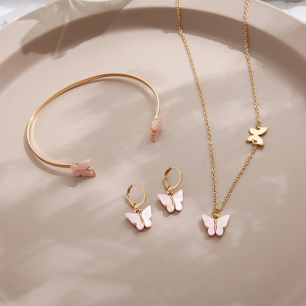 Dây chuyền hợp kim hình bướm thời trang cho nữ