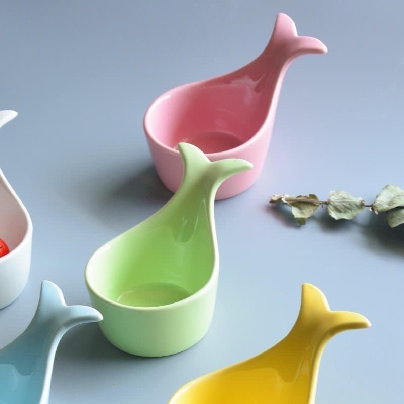 Bát Ăn Dặm Gốm Sứ Hình Đuôi Cá Cho Bé