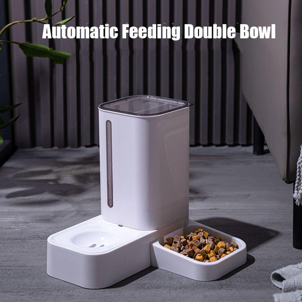 KUNHEV Bát Ăn Tự Động 2 Trong 1 Dung Tích Lớn Cho Thú Cưng