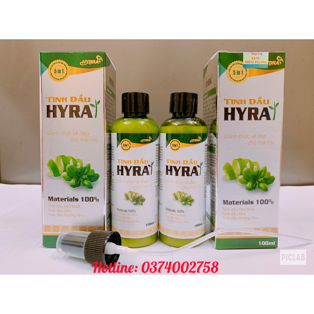 Tinh dầu Xịt tóc HYRA chính hãng | BigBuy360 - bigbuy360.vn