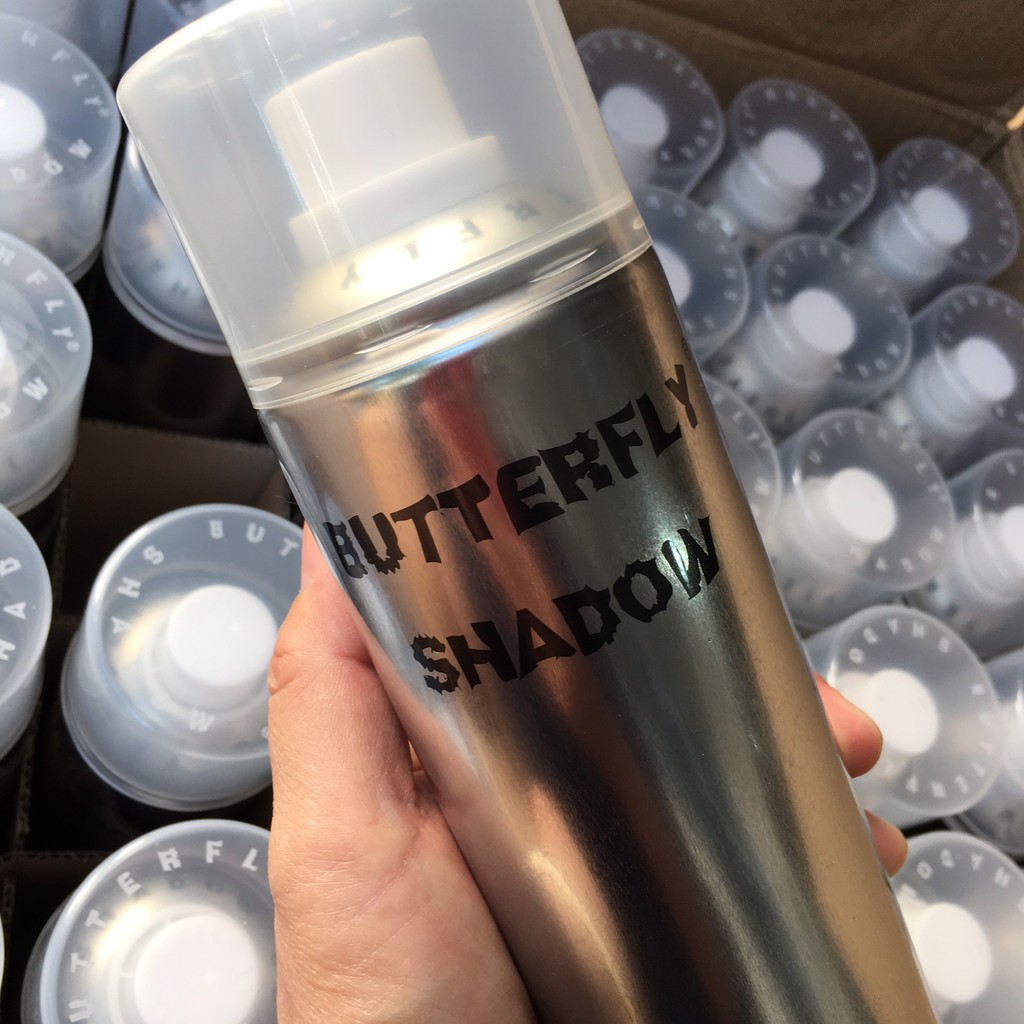 HÀNG LOẠI 1 GÔM XỊT TÓC CAO CẤP BUTTERFLY SHADOW 600ml