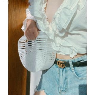 THẮT LƯNG NỮ CÓ LOGO BẰNG ĐỒNG DÂY BẰNG DA BẢNG 2,5CM MÀU ĐEN (KHÔNG HỘP) | BigBuy360 - bigbuy360.vn