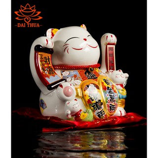 30CM - MÈO CHIÊU TÀI SỨ CHẠY PIN