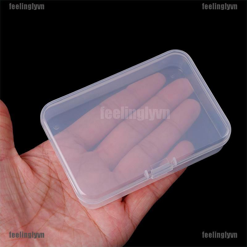 ❤TOP❤ Hộp nhựa trong suốt đựng card visit tiện dụng ❤YO