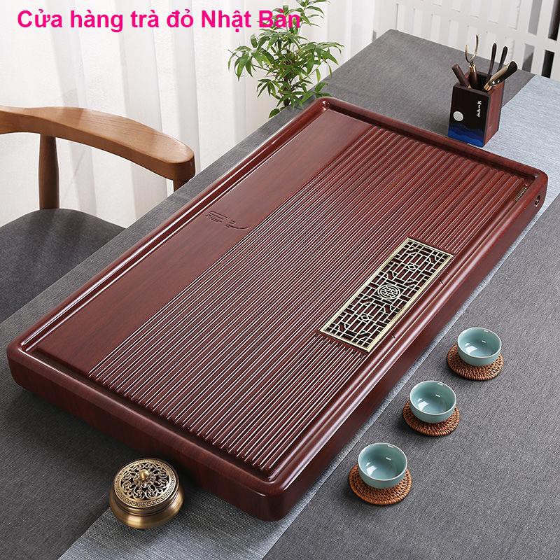 > Khay trà Tanki toàn màu đen Simple Home Carrier Kích thước Đài Loan Kung Fu điện Tâm trạng ghếống hút inox