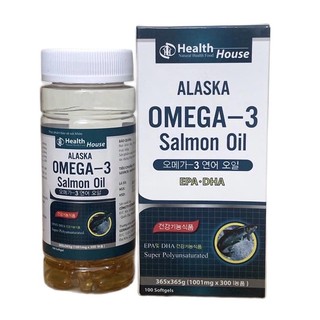 Alaska Omega 3 Bổ Não, Tăng Cường Thị Lực, Giảm Nguy Cơ Mắc Bệnh Tim Mạch 100 viên chính hãng