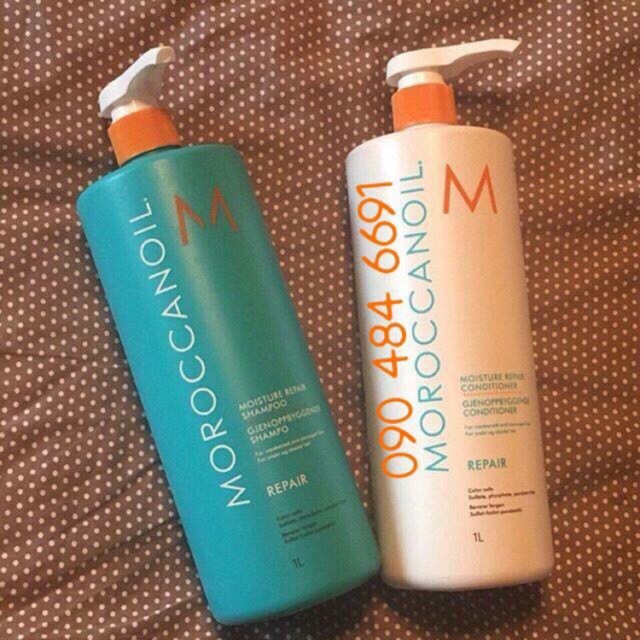 GỘI XẢ MOROCCANOIL PHỤC HỔI ĐỘ ẨM 500ml