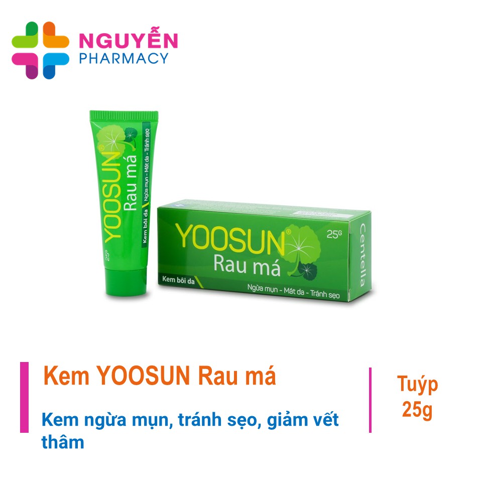 Yoosun Rau má kem ngừa sẹo ngừa mụn giảm thâm từ thảo dược
