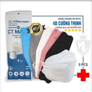 Bán sỉ thùng 300 chiếc khẩu trang y tế 4D mask KF94 kiểu hàn quốc