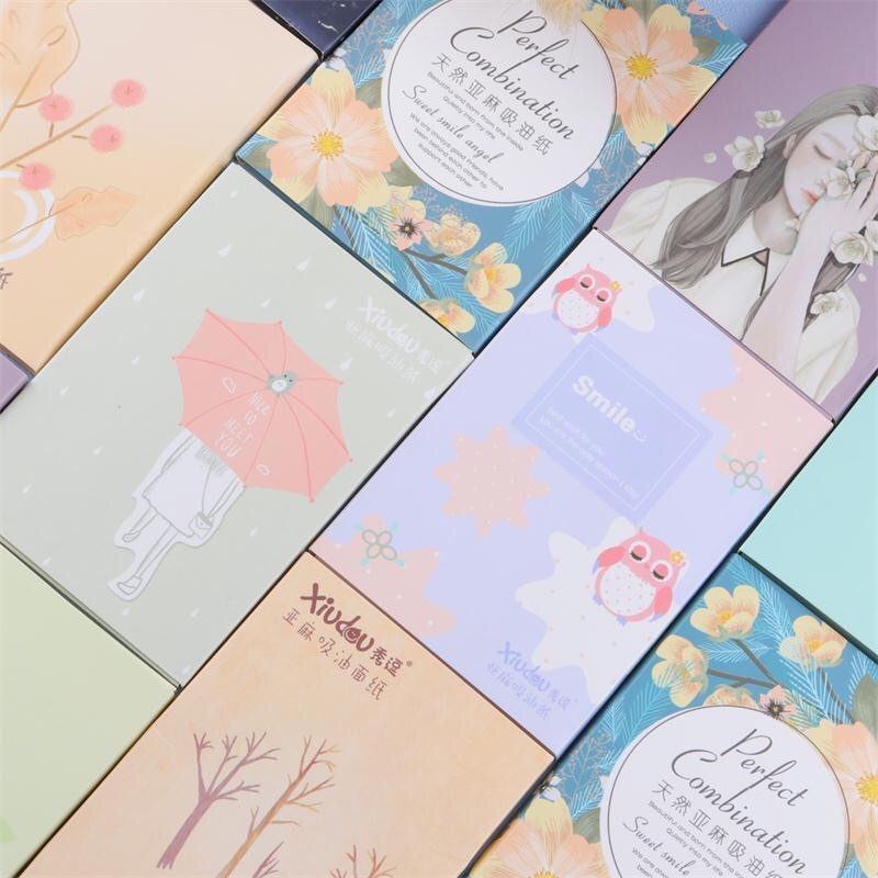 Bộ 50 Khăn Giấy Thấm Hút Dầu Chăm Sóc Da Mặt Cho Nam Nữ | BigBuy360 - bigbuy360.vn