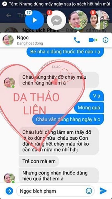 Tinh dầu Dạ Thảo Liên sâu răng hôi miệng 20ml