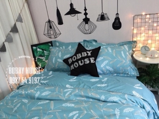 Mẫu mới bộ vỏ chăn ga Poly nhập T6/2018