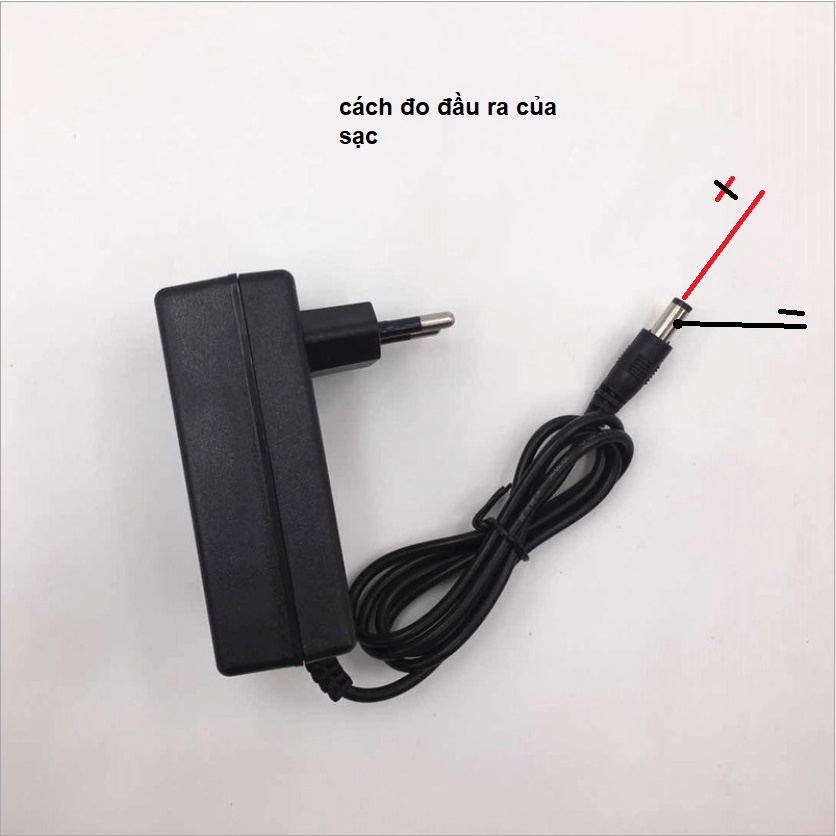 Sạc pin lithium 12.6v 1a li-ion, sạc pin 18650, chuyên sạc pin Li-ion 10.8V - 12V,Sạc máy khoan tay