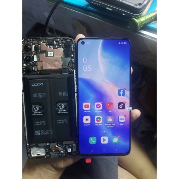 Màn hình oppo reno 5 4G 5G reno 6 realme q3 pro zin rời,màn oled phôi to