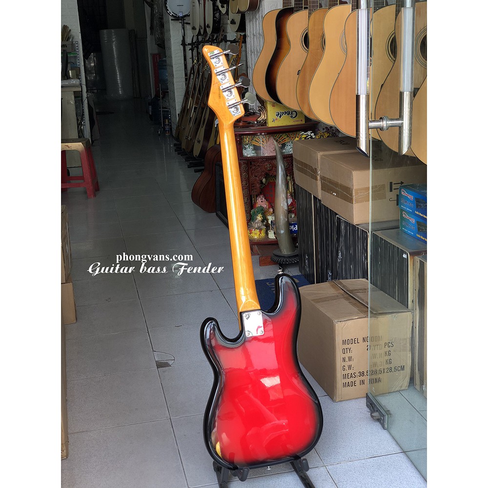 Guitar bass điện 4 dây Fender (tặng kèm phụ kiện)