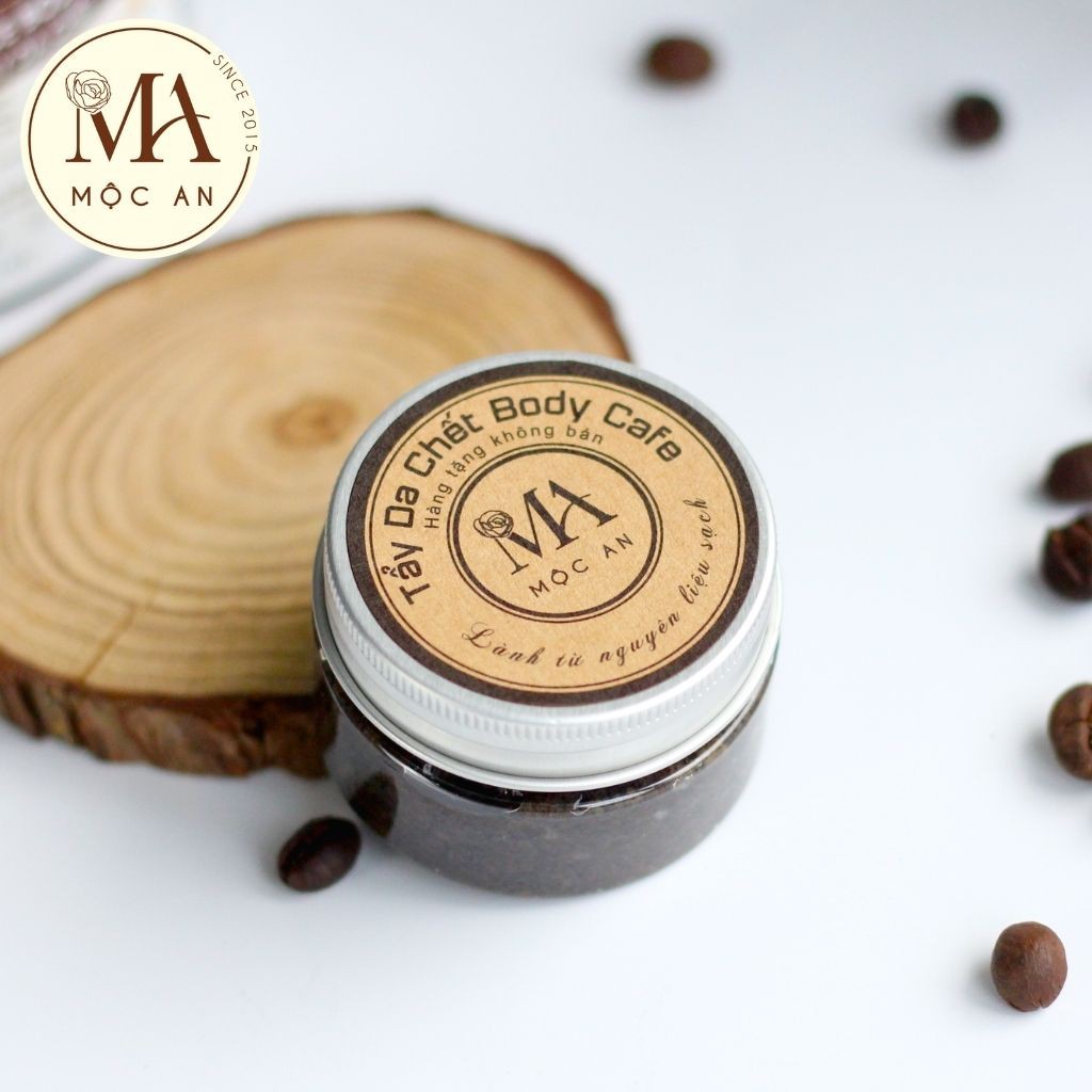 Tẩy Da Chết Body Mộc An Chiết Xuất Cafe Giúp Làm Sạch Sâu, Sáng Da Coffee &amp; Rice 30g - Sample Mini