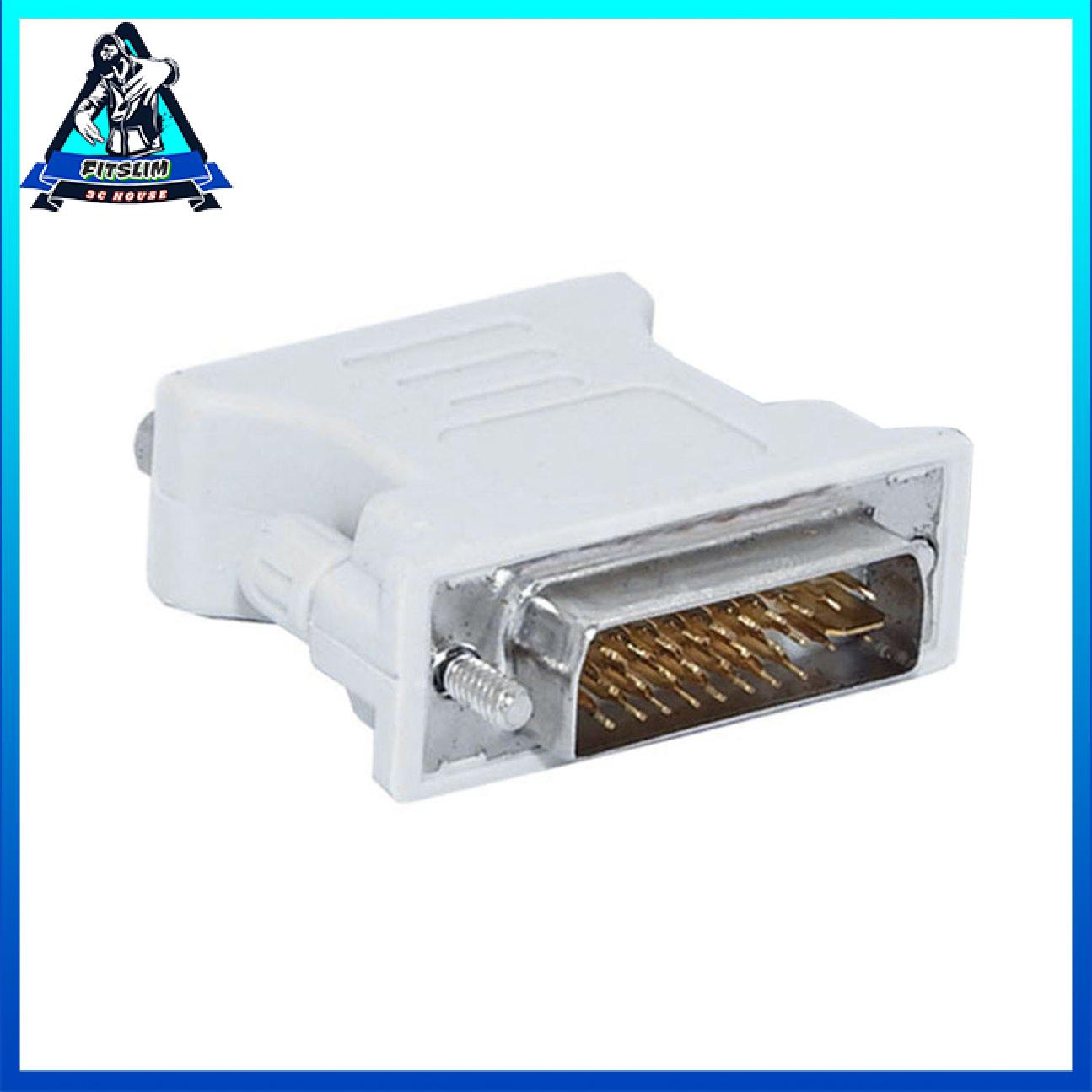 Bộ chuyển đổi DVI sang VGA Nam sang Nữ Bộ chuyển đổi ổ cắm VGA sang DVI / 24 + 5 Pin Adapter | BigBuy360 - bigbuy360.vn