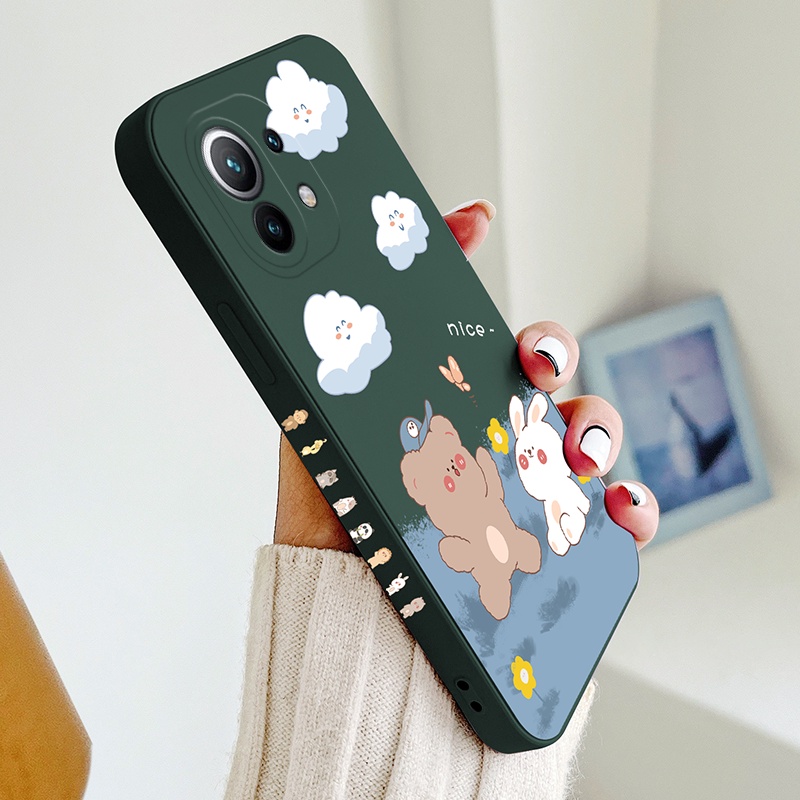 Ốp Điện Thoại Silicon Mềm Mịn Bảo Vệ Cho xiaomi mi 11 lite xiaomi 11t xiaomi 11 lite 5g ne xiaomi 11t pro