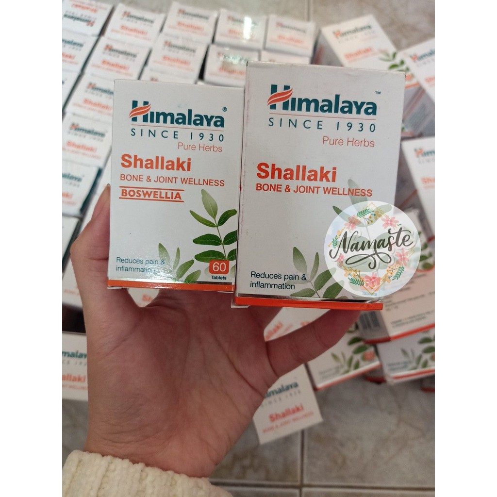 Himalaya Shallaki -  Viên uống hỗ trợ viêm khớp, đau khớp, đau cơ