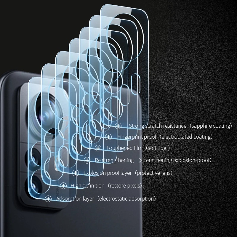 Miếng Dán Cường Lực Bảo Vệ Toàn Màn Hình Chống Bụi Chống Nước Cho Xiaomi 12 Pro / Xiaomi 12 / 12X