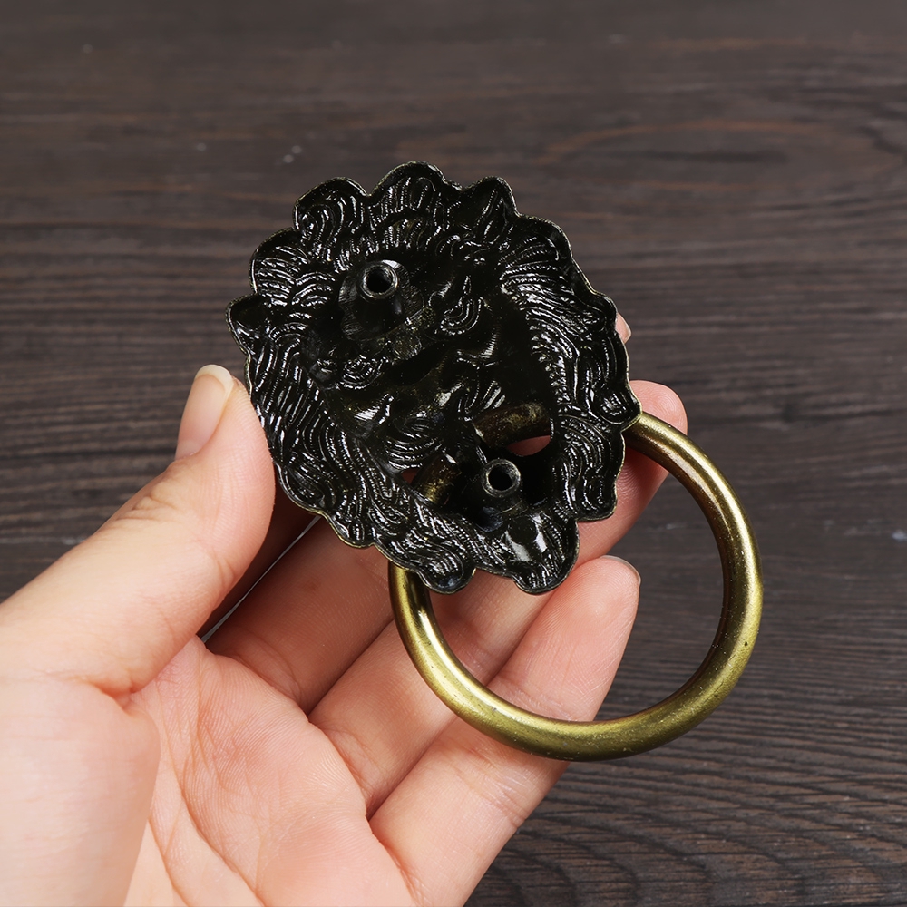 Tay Nắm Ngăn Kéo Bằng Đồng Cổ Điển