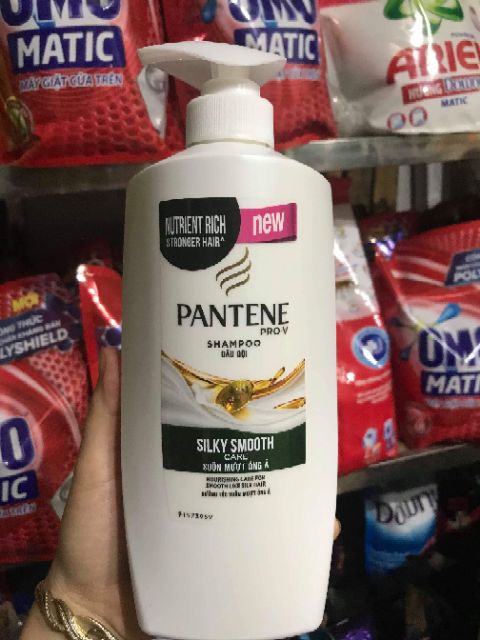 Dầu gội Pantene suôn mượt óng ả 650g