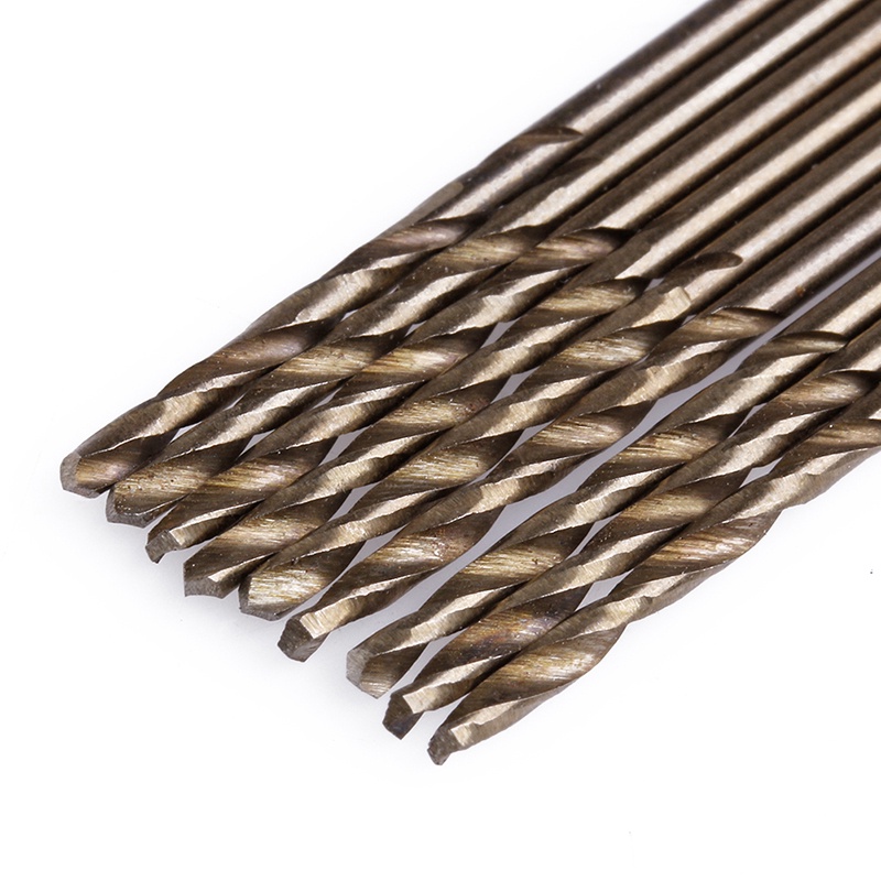 Bộ 10 Mũi Khoan Thép HSS Mini Tốc Độ Cao Không Gây Kích Ứng