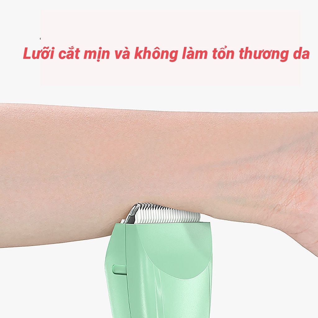 Tông Đơ Cắt Tóc Cho Bé - Tăng Đơ Hớt Tóc An Toàn Cho Trẻ Em